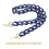 2Pcs Blue Bag Chain Strap DIY Replacement Handbag Shoulder Purse 9