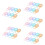40Pcs Portable Pacifier Holder Cases Assorted Color Baby Storage Boxes 10