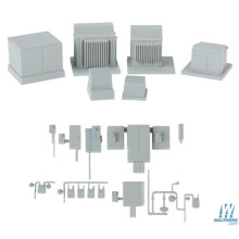 Walthers Cornerstone Modern Electrical Gear (2) Building Kit HO Gauge WH933-4075