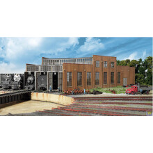 Walthers Cornerstone Modern Roundhouse Three Stall Extension Building Kit HO Gauge WH933-2901