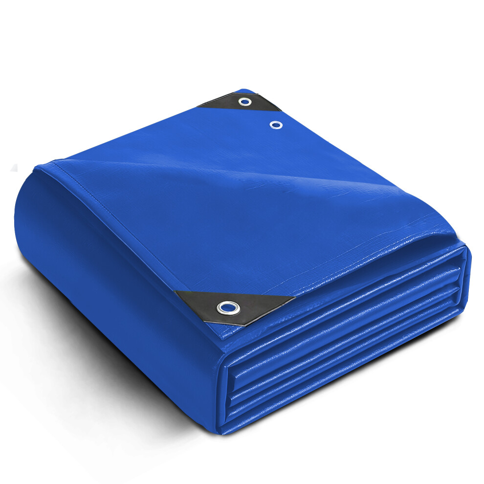 Keplin Waterproof Tarpaulin Cover Sheet 70 Gsm 2X3 Blue 5056475432704