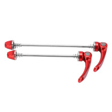 Quick Release Bicycle Skewers Universal Fit Front Rear Wheel Hub Axle Set Smooth Cam Action Lever Aluminum Alloy Strong And Durable For Road Mountain
