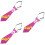 3Pièces Cravates Décoratives Violet Halloween Pour Soirée Costume 9