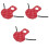 3Pièces Tablier Poule Rouge Protège 3
