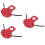 3Pièces Tablier Poule Rouge Protège 7