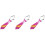 3Pièces Cravates Décoratives Violet Halloween Pour Soirée Costume 6