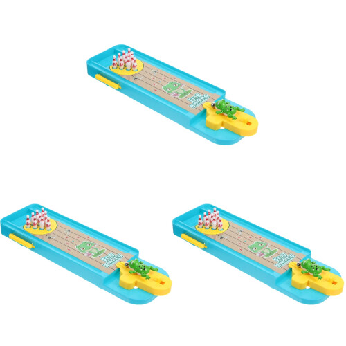 3Ensembles Ensemble Bowling Mini Couleurs Assorties Jeu Familial 1