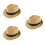 3Pièces Chapeau Mode Bande Protection Khaki 7