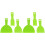 6Pièces Spatules 3D Vert Clair Outils Ergonomiques Pour Impression 3D 2