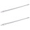 2Pièces Rallonge De Perceuse Flexible En Métal Durable Argent 5
