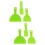 6Pièces Spatules 3D Vert Clair Outils Ergonomiques Pour Impression 3D 7