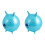 2Pcs Sky- Bouncing Ball Thick PVC Cartoon Play Toy 2