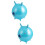 2Pcs Sky- Bouncing Ball Thick PVC Cartoon Play Toy 7