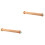 2Pcs Non-Stick Beech Wood Rolling Pin with Scale and Removable Discs 3