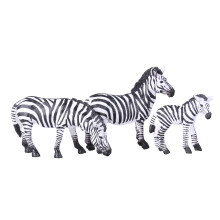 3Sets Durable PVC Animal Figures Assorted Color Toys for Kids Playtime