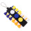 2Pcs Multi-Color Golf Tee Holder Set with Ball Marker Divot Tool Keys 9