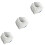 300Pcs Disposable Headrest Covers White Soft Nonwoven Face Hole Covers 5