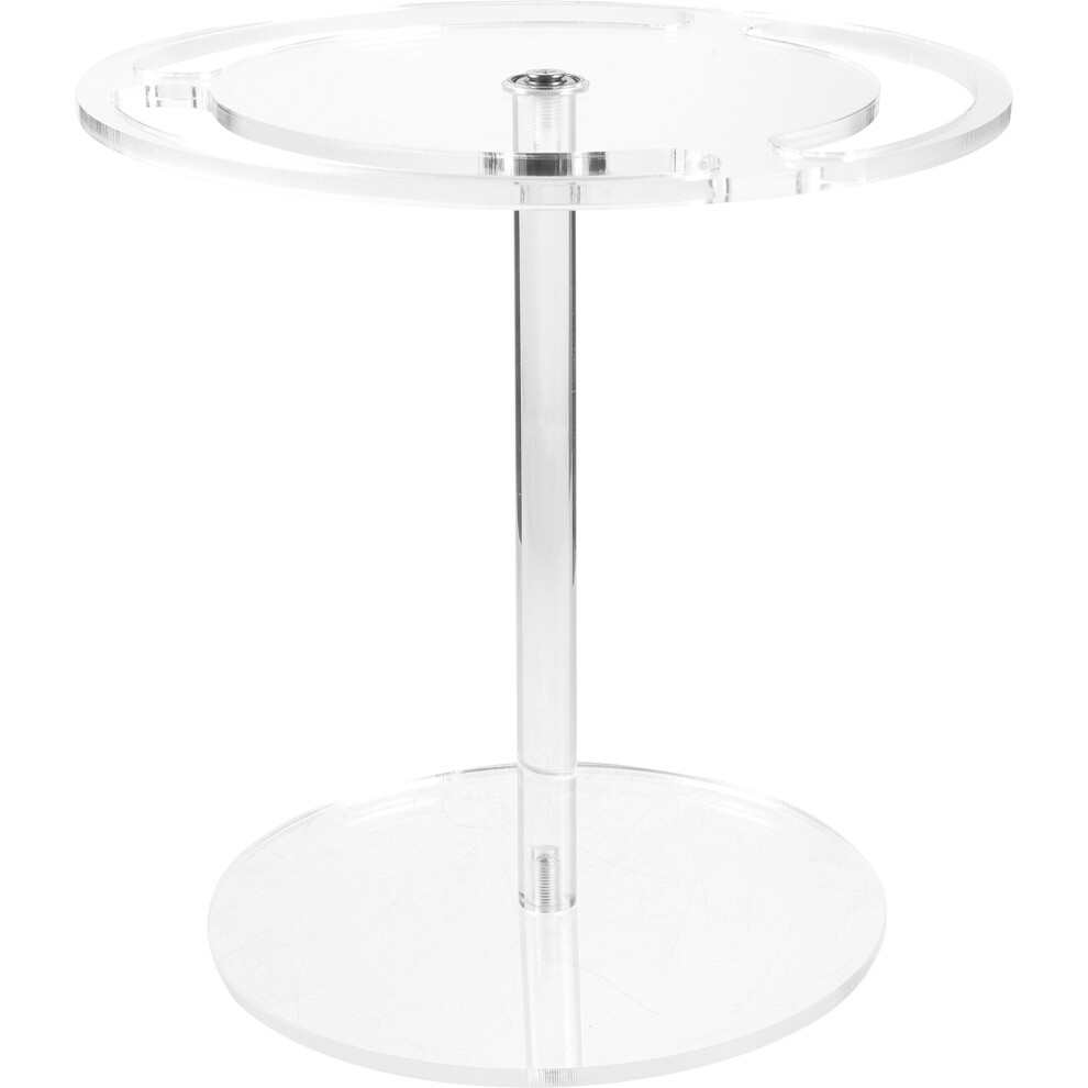 Totority 2Pcs Transparent Sunglass Stand Acrylic Display Rack Eyewear Organizer