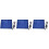 3Pcs Blue Pet Heating Mat Multipurpose Waterproof Pad for Pets 4