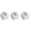 300Pcs Disposable Headrest Covers White Soft Nonwoven Face Hole Covers 4