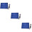 3Pcs Blue Pet Heating Mat Multipurpose Waterproof Pad for Pets 9