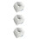 300Pcs Disposable Headrest Covers White Soft Nonwoven Face Hole Covers 8