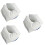 300Pcs Disposable Headrest Covers White Soft Nonwoven Face Hole Covers 7