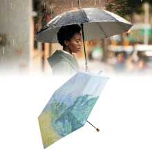6-Rib Folding Umbrella, Compact 226 g, Pongee
