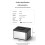 Gabinete para Disco Rígido Externo SSD de 2,5/3,5 Polegadas, Estação de Encaixe para Disco Rígido de Baia Dupla,  para HDD USB 3.0, Plugue UE 9