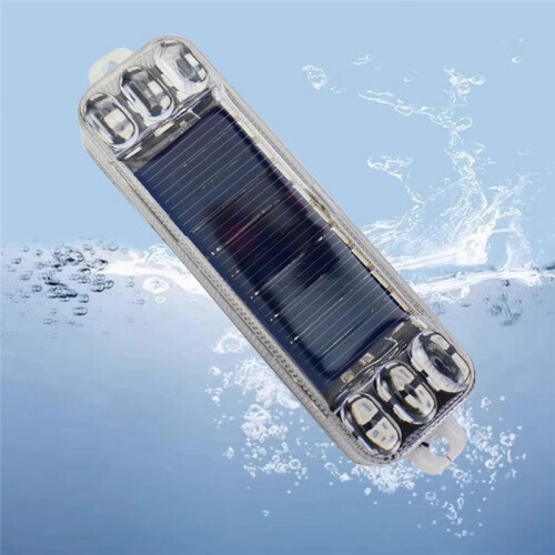 Motorcycle Solar Warning Light Car Rear Collision Prevention Strobe Light Night LED Tail Flashing Light 1