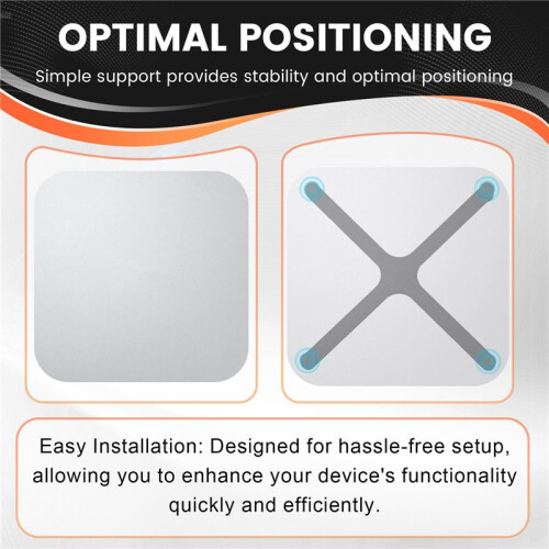 For   M4/MA Pro 2024 Host Bracket Enhanced Stability and Functionality Computer Accessories Expansion Black