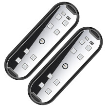 2 Stuks Autodeur Waarschuwingslampjes LED Kleurrijke Anti-Aanrijdingslamp Automatische Deuropening Veiligheidslamp Automatische