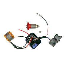 Lithium Elektrische Boormachine Borstelloze Motor Assemblage 21v 12 Tanden Besturingskaart Borstelloze Lithium Boormachine Motor Assemblage
