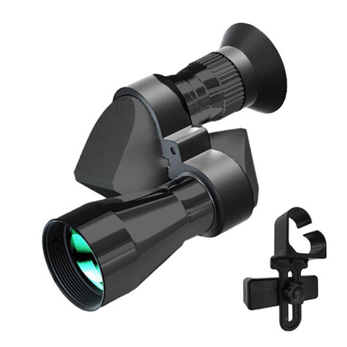 Monocular Compacto de Mão Monocular BAK4 Prisma com Clipe para Celular para Viagens e Turismo