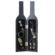 Apribottiglie da Vino In Confezione Regalo da 5 Pezzi, Strumento per Vino di Alta Qualità, Apribottiglie