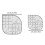 Non Slip Curved Corner Cutter Ruler DIY Crafts Patchworks Sewing Template Quilting Accessories Multifunctional Ruler 6