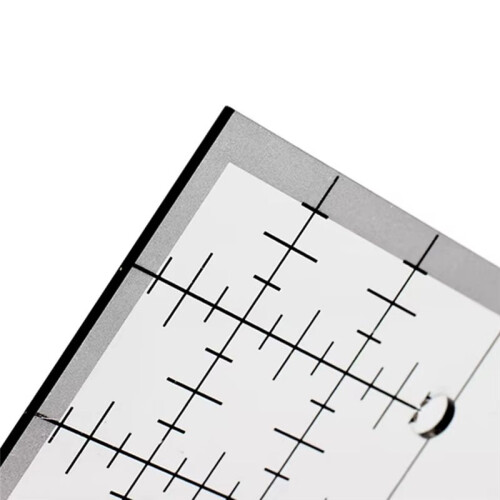 Non Slip Curved Corner Cutter Ruler DIY Crafts Patchworks Sewing Template Quilting Accessories Multifunctional Ruler 1