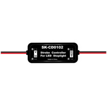 Strobe Controller Brake Light Flasher Module for Car LED Brake Stop Light Lamp 12V-16V LED Flash Tail Stop, SK-CD0102