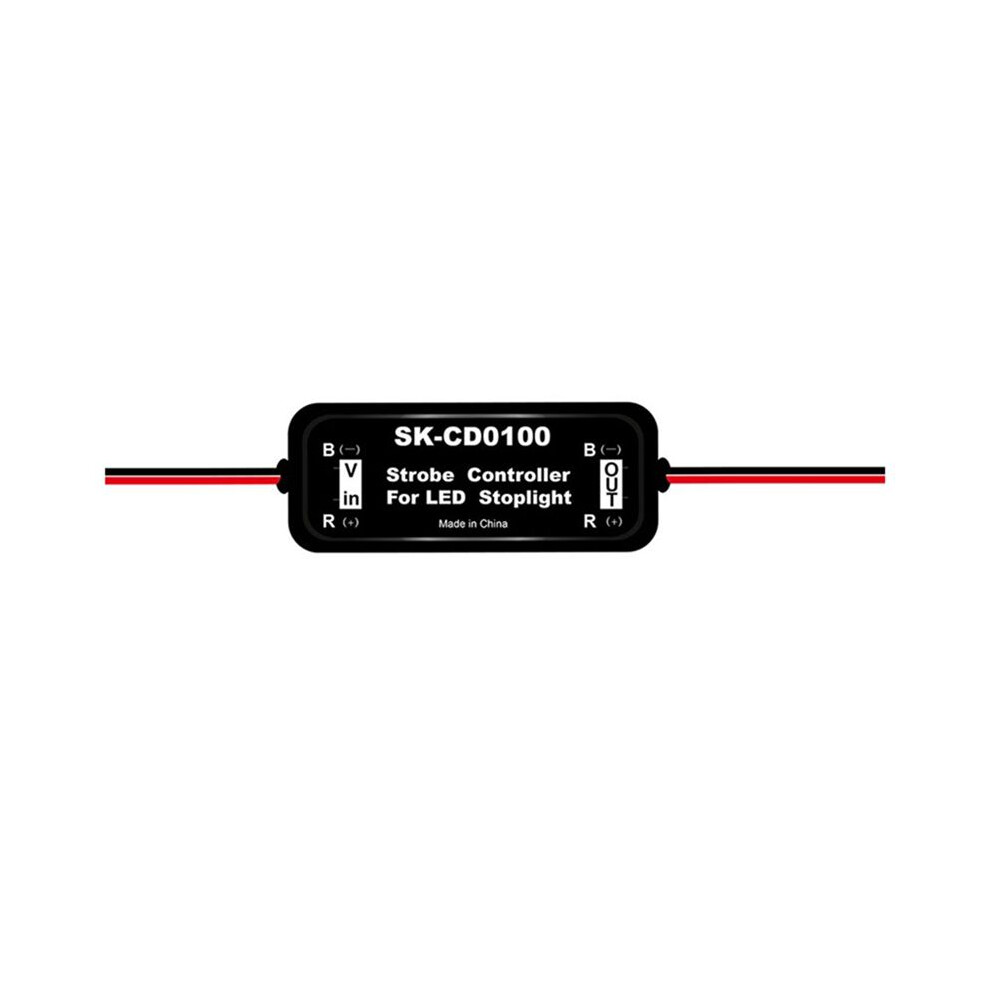 Strobe Controller Brake Flasher Module For Car Led Brake Stop Lamp 12V-16V Led Flash Tail Stop, Sk-Cd0100 Light 6033779546794