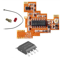 SI4732 V6.8 FPC-Modul + 2M-Erweiterungschip für Quansheng UVK5 K6 -Kurzwellen-Vollband-/Einseitenbandempfang