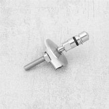 1 Paar WC-Sitz-Befestigungsscharnier-Set, M6 X 71,5 mm, Edelstahl, WC-Deckelscharnier-Befestigungshalterung, Kompatibel mit C0102G