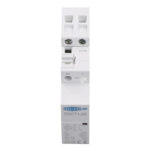 TOMZN TOCT1-25 2P 25A 1NO 1NC 220V/230V 50/60HZ DIN-Schiene Haushalts-AC-Modulschütz 1NO1NC AC-Schütz