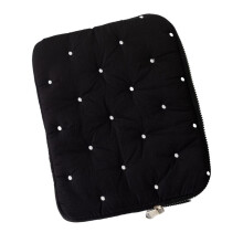 Zachte Voering Laptophoes Tas Hoge Kwaliteit 11inch PC Hoes Schokbestendige 11inch Notebook Beschermhoes Zwart