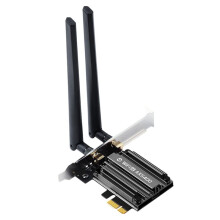 WiFi 6E AX5400 PCIE Adapter 5.3 Triple Band 2.4G/5G 802.11AX Netwotk Wireless Receiver MU-MIMO for Win10/11
