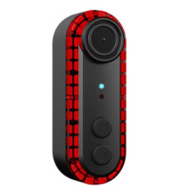 Feu Arrière de Vélo avec Caméra Enregistreur 1080p HD, Vision à 150 Degrés, Interconnexion Téléphonique, Caméra de Recul Étanche.