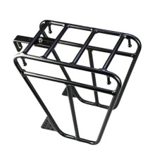 Front Cycling Rack for Cycling Touring Carrier Racks for Mountain Road Cycling Front Pannier Rack for Cycling Black