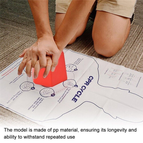Hexagon Shaped First-Aid Training Teaching Tool Body Medical Dummy CPR-Training Kit Manikin Model Training Model 2