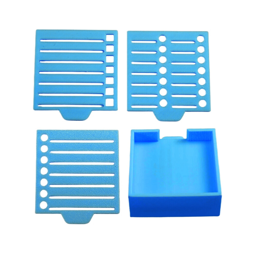 Sticky Note Stencil Compatible With Post Notes,3X3 Sticky Pads Base With 2 Stencils Included,Memo Pad Organizer 6033283119675