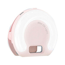 Ringlight Selfie Light Clip Light för Mobiltelefon Light Ring Video Foto Lampa Ficklampa Bakgrundsljus USB Charge B