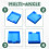 Sticky Note Stencil Compatible with Post Notes,3x3 Sticky Pads Base with 2 Stencils Included,Memo Pad Organizer 5